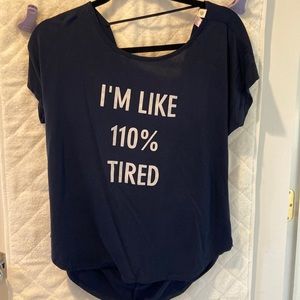 Francesca’s tee size xs